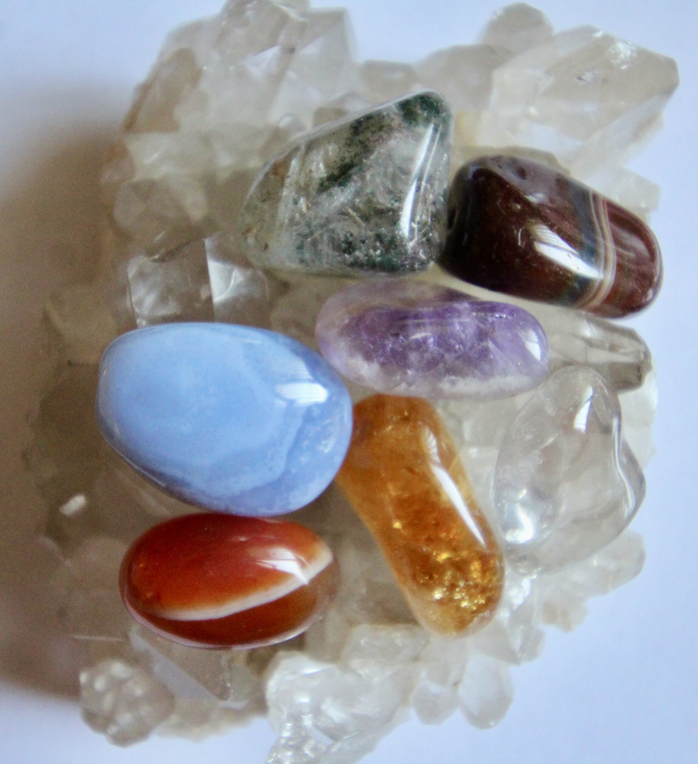 Комплект от 7 Кристала за Баланс на Чакрите